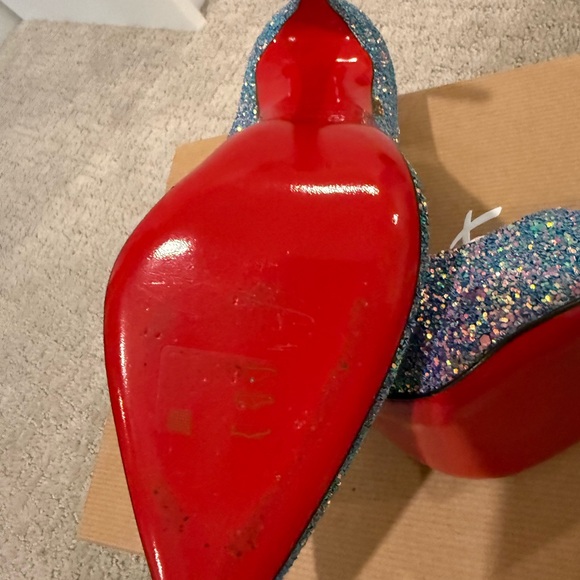 Christian Louboutin So Kate 120 Glitter Dragonfly Pumps - Multicolor - Picture 5 of 9